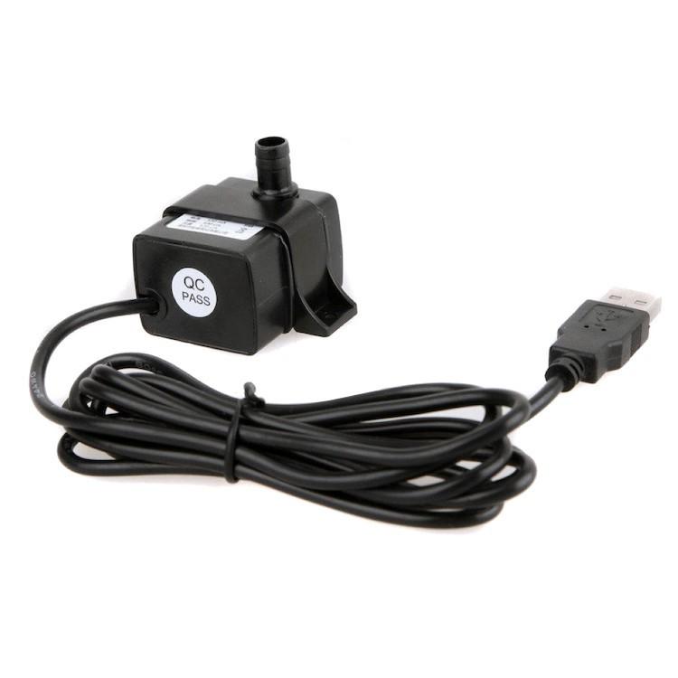 汎用ミニ水中ポンプ USB駆動 小型ブラシレスポンプ 静音設計 流量120L