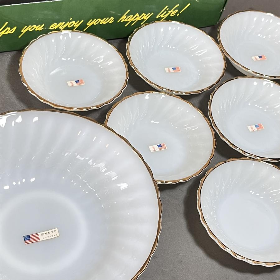 FIRE KING ヴィンテージ ANCHOR HOCKING アンカーホッキング ホワイト