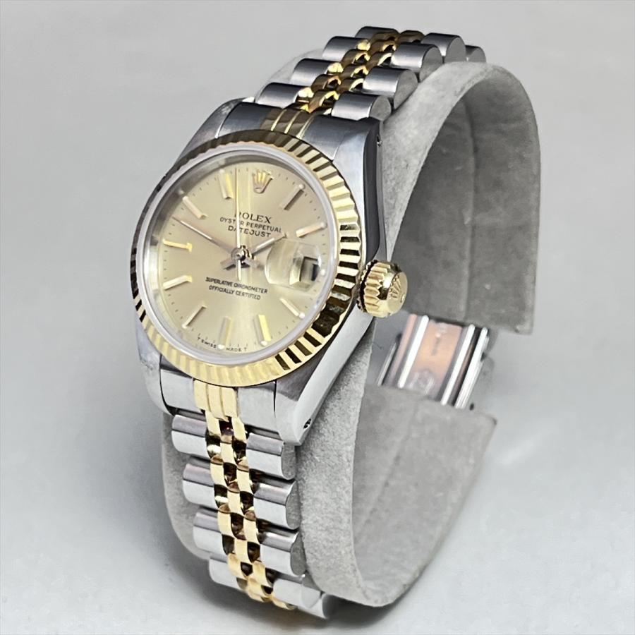 ロレックス 純正コマ コンビ YG×SS デイトジャスト 69173 レディース