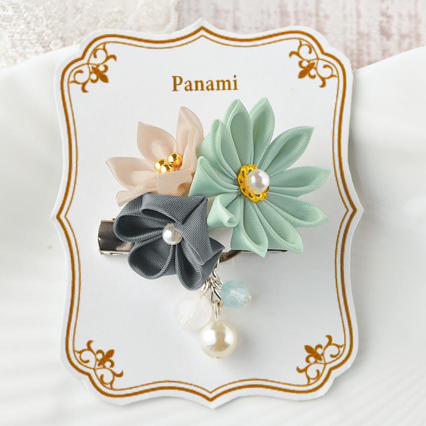 アンティーク つまみ細工 ブローチ | タカギ繊維 キット 花 ブローチ