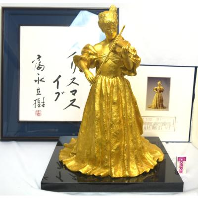 趣楽】 文化勲章受賞作家 ブロンズ【富永直樹】『クリスマス イブ』高