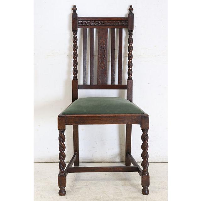 イギリス アンティーク 家具 ダイニング チェア 1930年頃 椅子 591A4