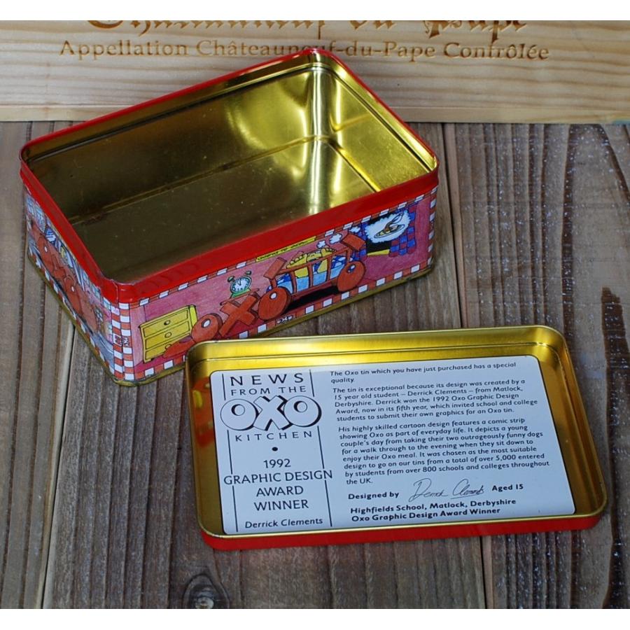 OXO（オクソー） オクソ缶 ヴィンテージ ブリキ 缶 TIN アンティーク