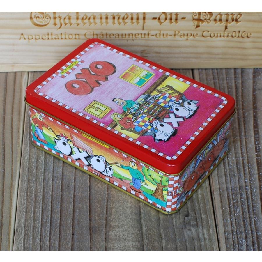 OXO（オクソー） オクソ缶 ヴィンテージ ブリキ 缶 TIN アンティーク