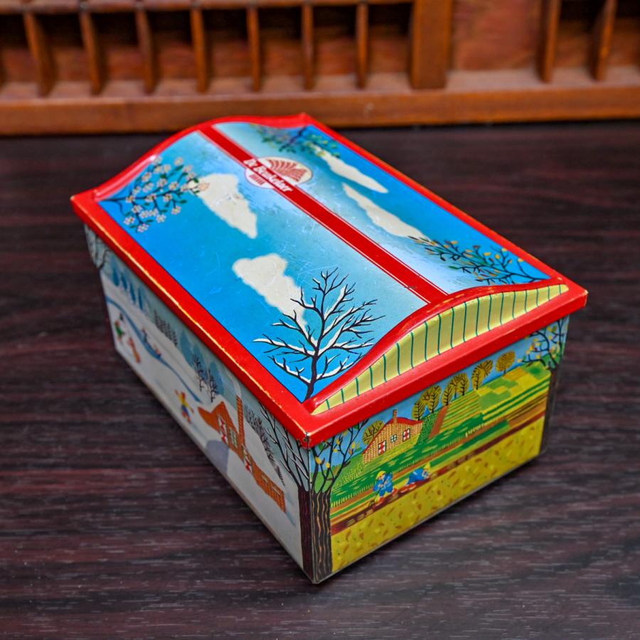 OXO（オクソー） ドイツ De Beukelaer社製 ヴィンテージ ブリキ 缶 TIN