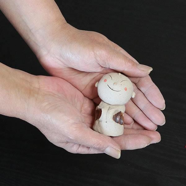 信楽焼 おじぞう様 地蔵 お地蔵さま お地蔵さん 陶器地蔵 手づくり地蔵