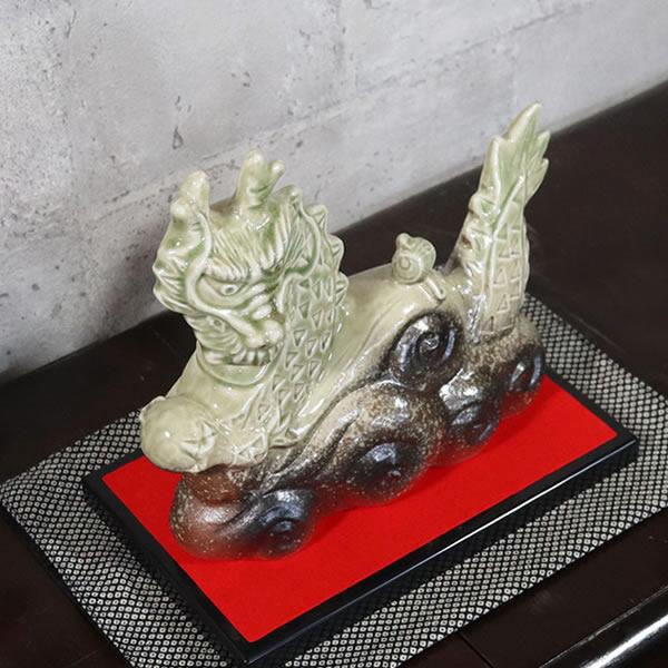 干支 置物 辰 干支の置物 信楽焼 陶器 おしゃれ 龍 タツ たつ 令和六年