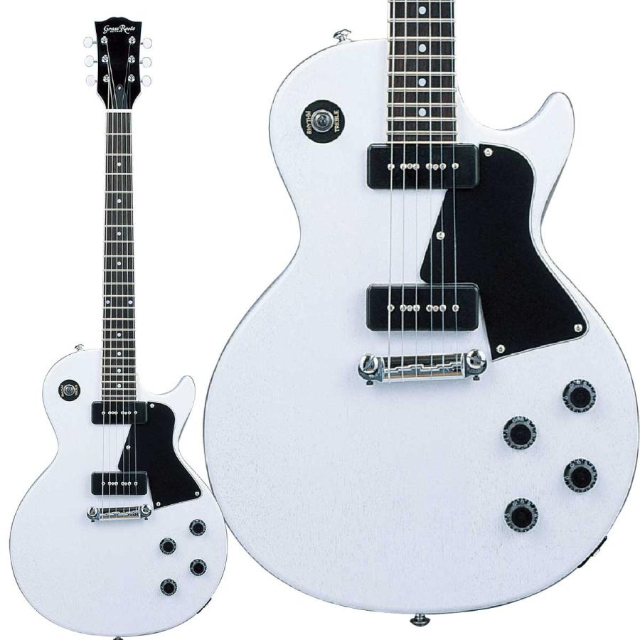 グラスルーツ レスポールスペシャル p90 ESP レザー製ピックガード