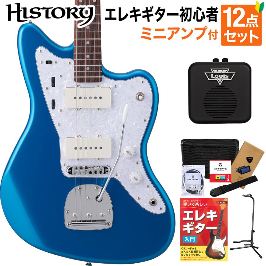 HISTORY（ヒストリー） HJM-Performance LPB エレキギター初心者12点