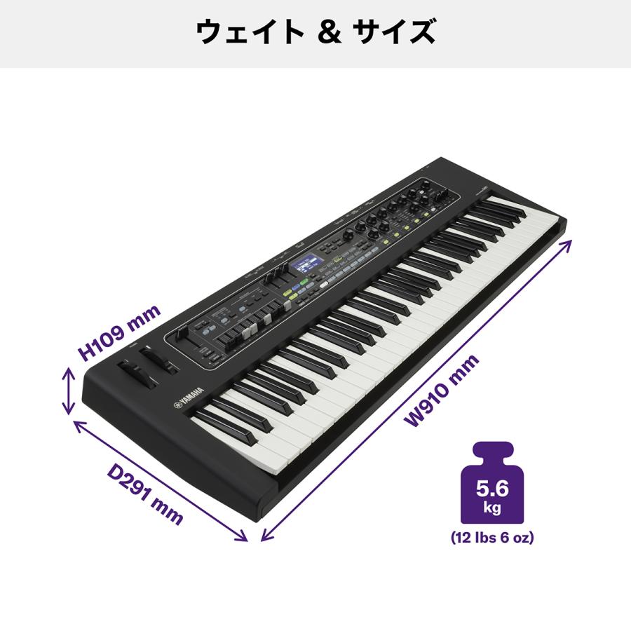 YAMAHA（ヤマハ） 〔限定追加音源付属〕 CK61 スタートセット ケース