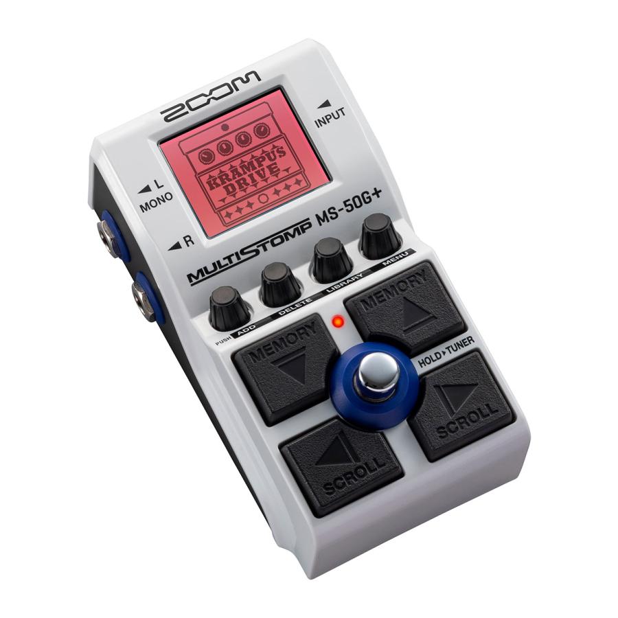 ズーム（zoom） MS-50G+ MultiStomp エフェクター マルチストンプ