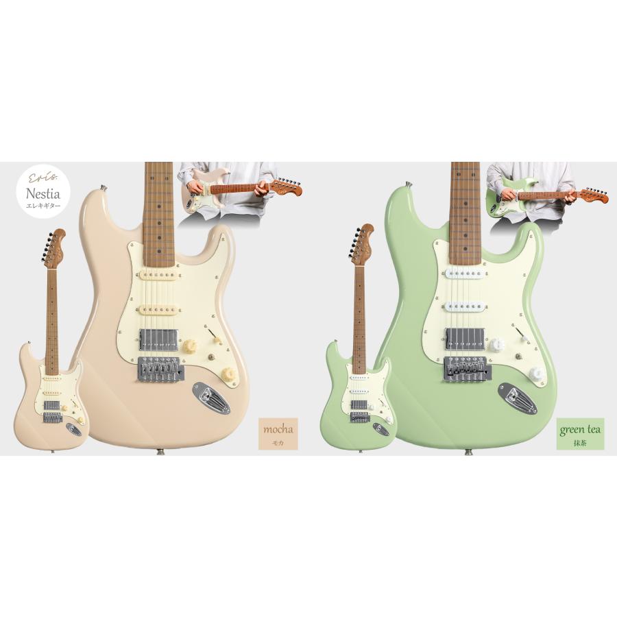 Eris. エリス Nestia エレキギター初心者14点セット マーシャルアンプ