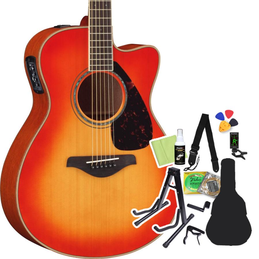 YAMAHA（ヤマハ） FSX825C AB アコースティックギター初心者12点セット
