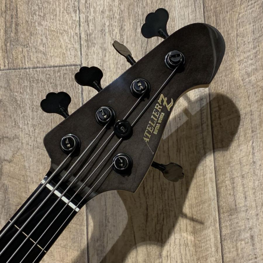 ATELIER Z アトリエZ Beta5 FL Custom Bartolini HH / Tranceparent