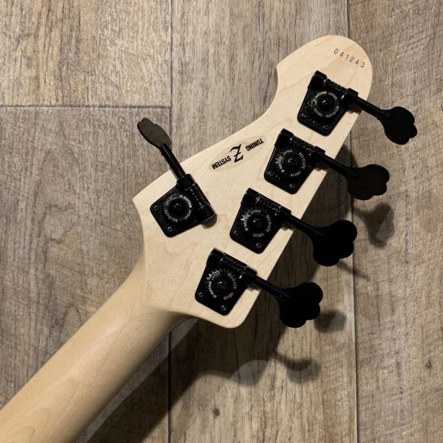 ATELIER Z アトリエZ Beta5 FL Custom Bartolini HH / Tranceparent