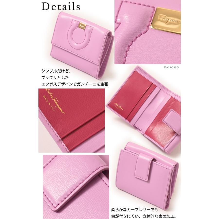 FERRAGAMO（フェラガモ） 二つ折り 財布 レディース 革 Salvatore