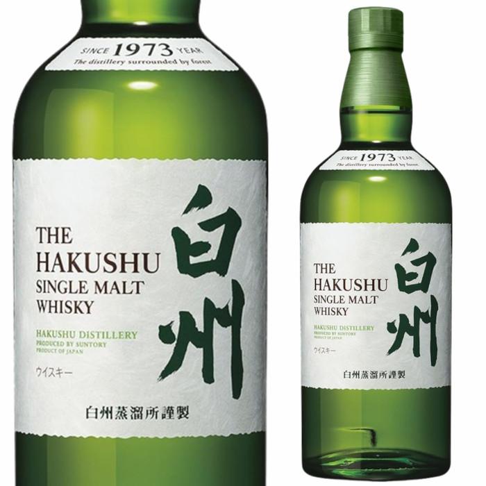 サントリー シングルモルトウイスキー 白州 700ml シングルモルト 43度