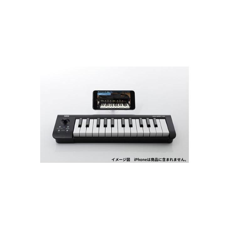 KORG（コルグ） MICROKEY2-25AIR ワイヤレス接続対応MIDIキーボード 25