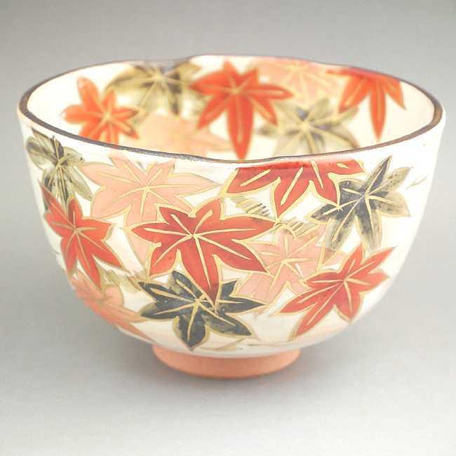 京焼 清水焼 抹茶茶碗 京もみじ 俊山 : 松韻堂 Yahoo!店 - 通販