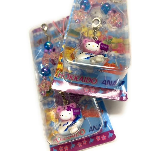 ご当地キティ 北海道限定ラベンダーベアキティ × ANA飛行機 コラボ