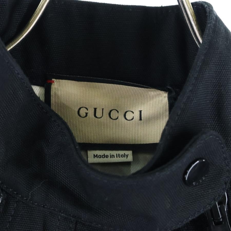 GUCCI（グッチ） 22SS フロント ダブルジップ デザイン スタンドカラー