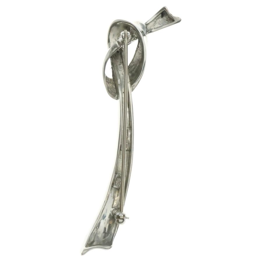 TIFFANY＆Co ティファニー SV925 リボン ピンブローチ ピンバッジ