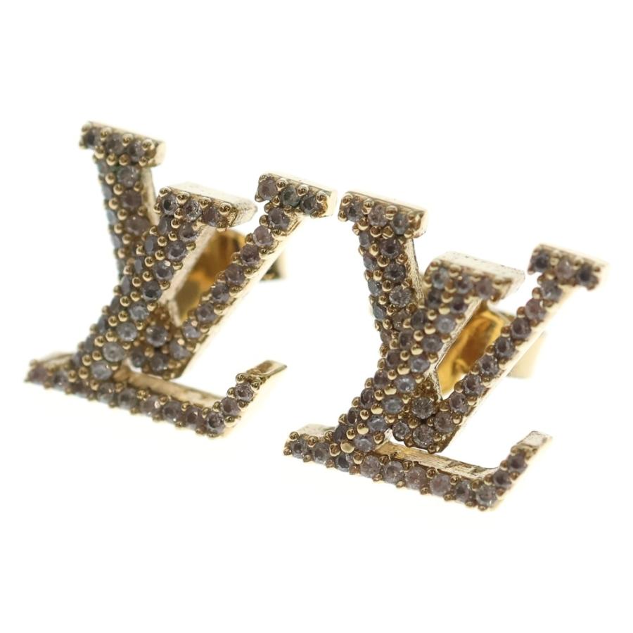 LOUIS VUITTON（ルイ・ヴィトン） ピアス・LV アイコニック ストラス