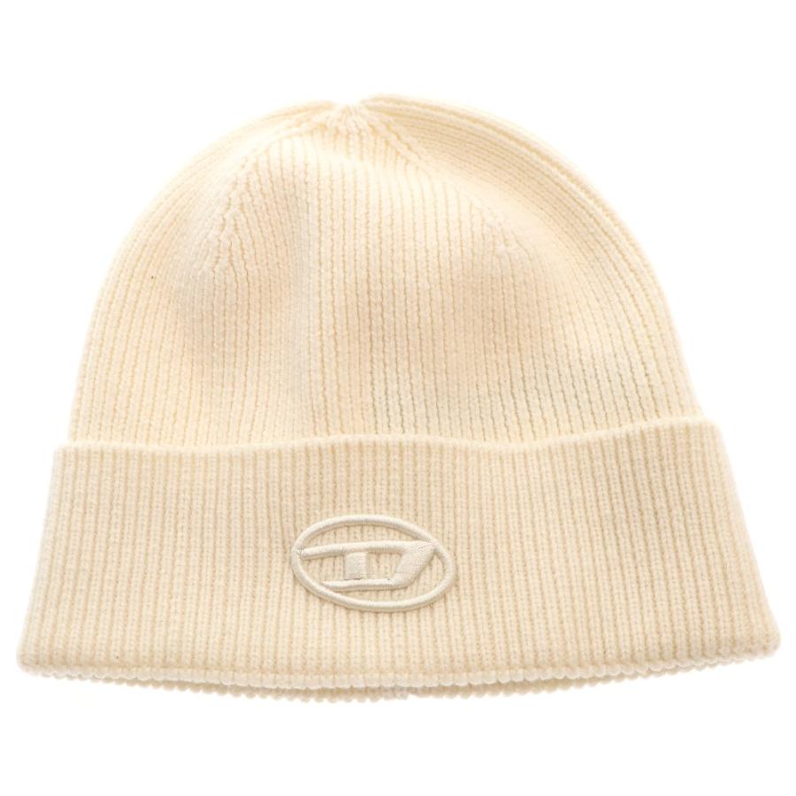 DIESEL（ディーゼル） K-CODER-FULLY B ロゴ刺繍ビーニー ニット帽