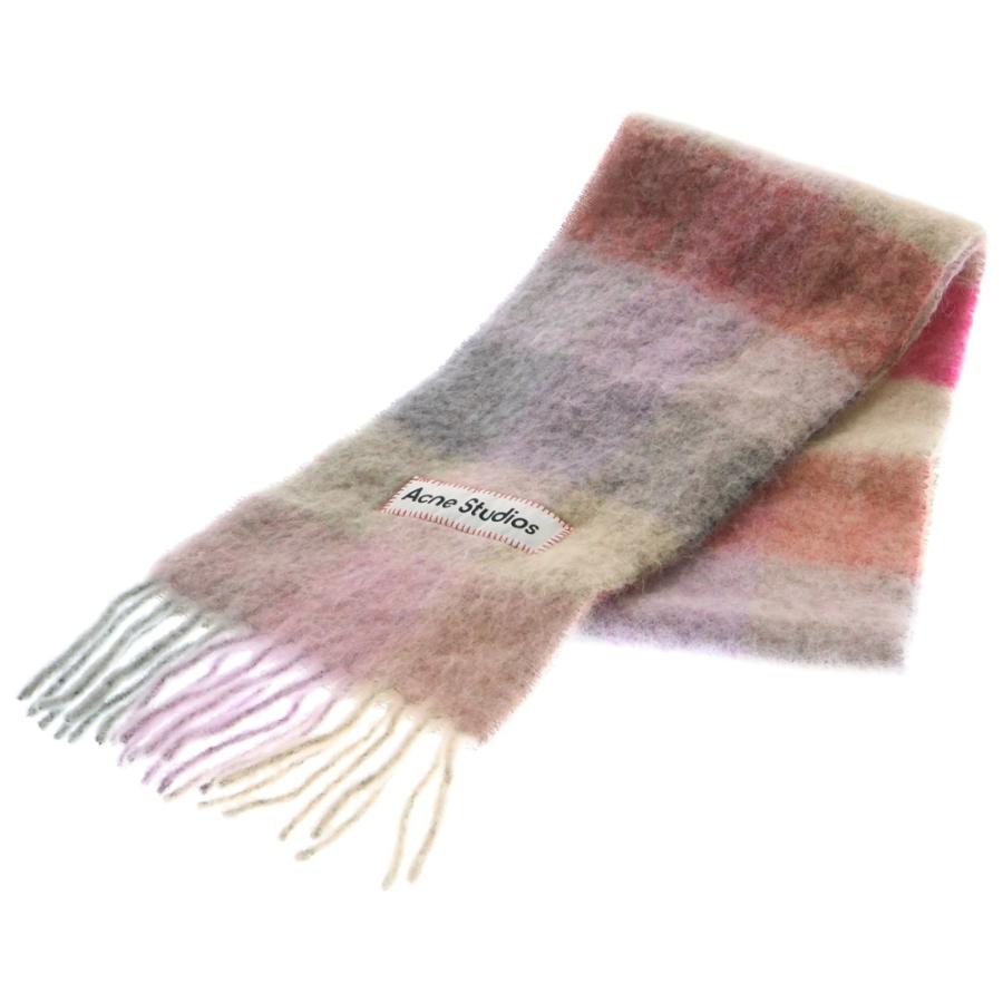 Acne Studios アクネ ストゥディオズ Mohair Checked Scarf モヘア