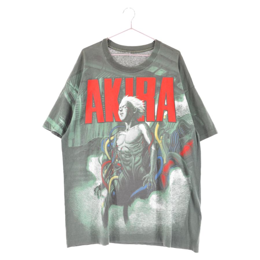 VINTAGE ヴィンテージ 90s AKIRA T-shirt 鉄雄 グリーン 半袖Tシャツ