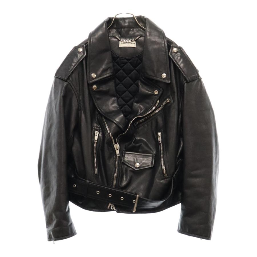 BALENCIAGA（バレンシアガ） 16AW SWING TOP LEATHER JACKET 446474