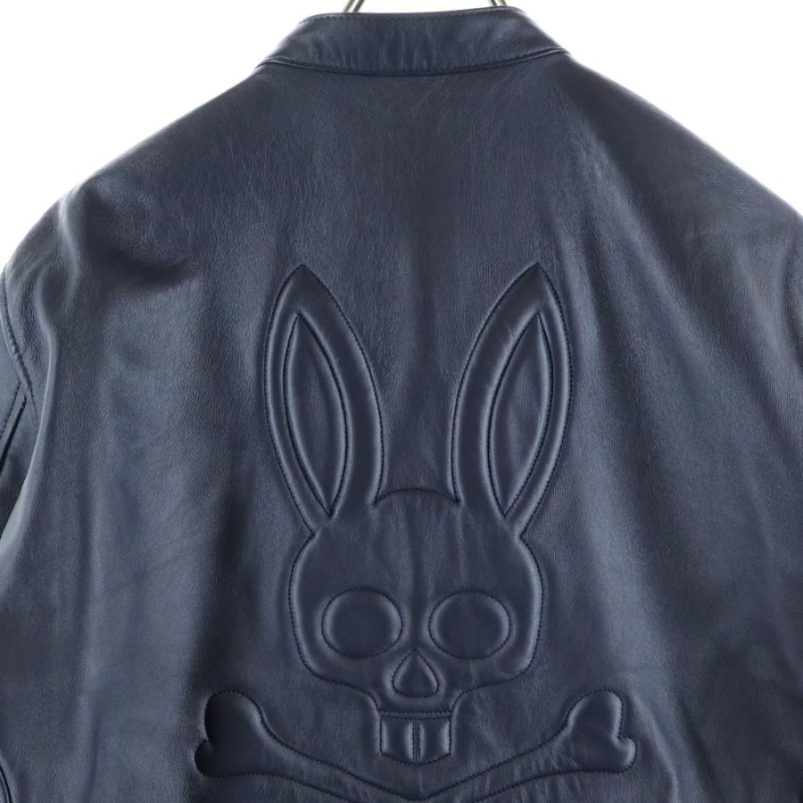 羊革レザー ジャケット Lサイズ【Psycho Bunny サイコバニー 】 20th