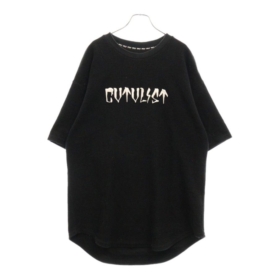 cvtvlist カタリスト 24SS フロントロゴ刺繍半袖Tシャツ タオル生地