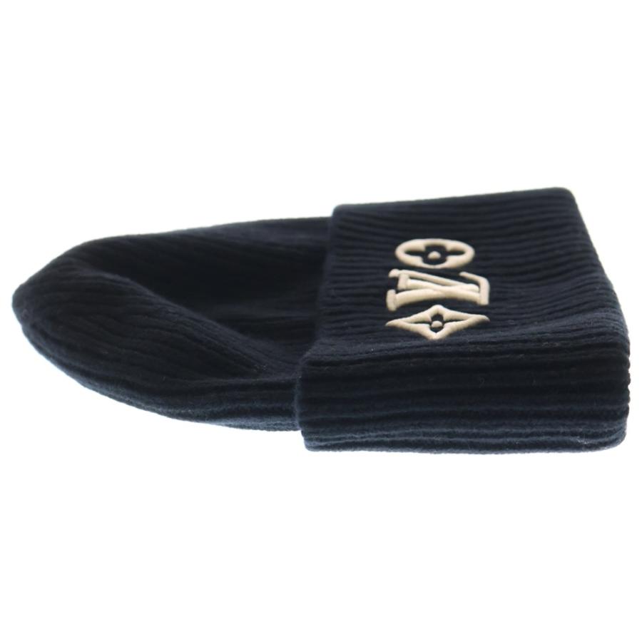 LOUIS VUITTON（ルイ・ヴィトン） ビーニー LV ヘッドライン ノワール