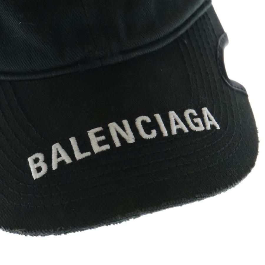 BALENCIAGA（バレンシアガ） 22AW HAT NOTCH LOGO VISOR ロゴ刺繍