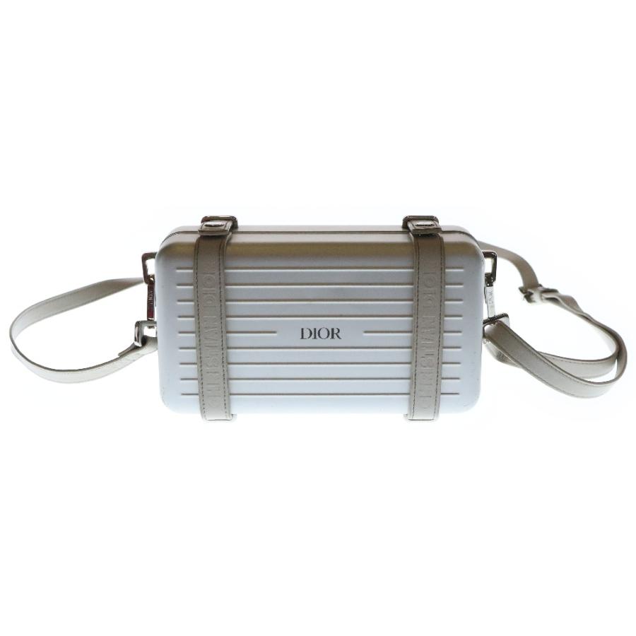 DIOR ディオール ×RIMOWA リモワ パーソナル アルミ ショルダーバッグ