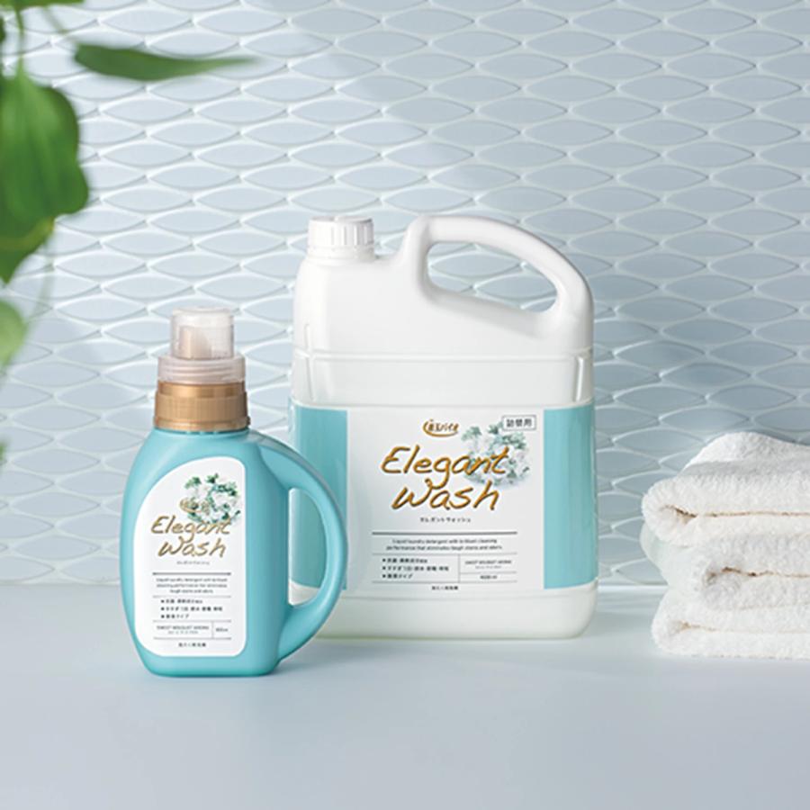 洗濯用合成洗剤 善玉バイオ エレガント ウォッシュ 大容量セット 抗菌