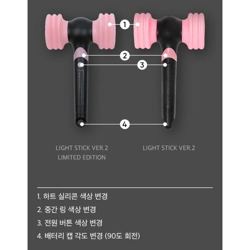 BLACKPINK OFFICIAL LIGHT STICK Ver.2 ブラックピンク ペンライトver