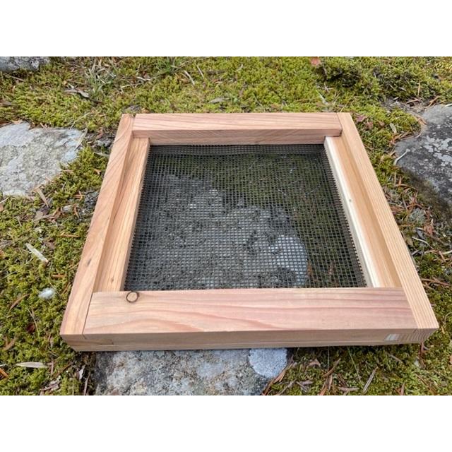 Freddo】日本みつばち用 飼育箱 重箱式巣箱 観察窓3窓付 三角バー