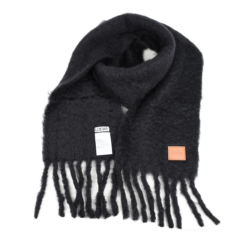 LOEWE（ロエベ） ロゴ ウールモヘアマフラー FSA6SS1X05 1100 新品