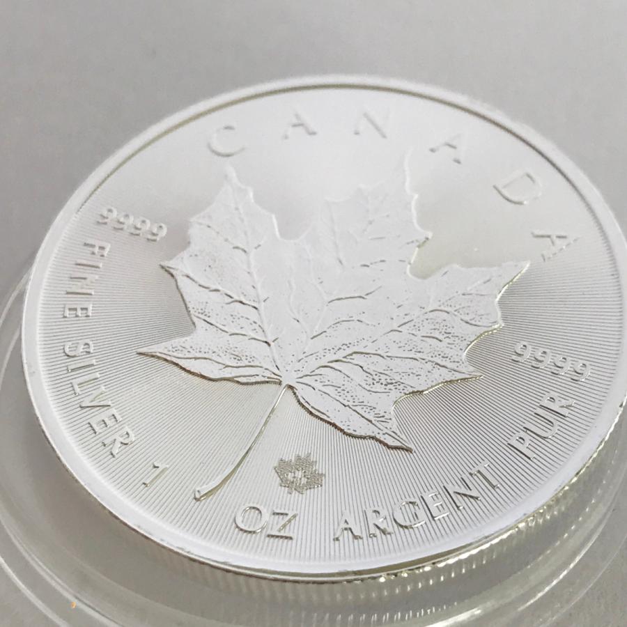 メイプルリーフ 銀貨 2021年 カナダ造幣局発行 1オンス : SILVER ROUND