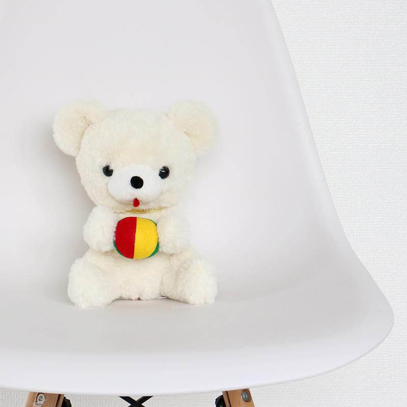 吉徳 レトロぬいぐるみ これくしょん 座りマリ持クマ 180613 昭和