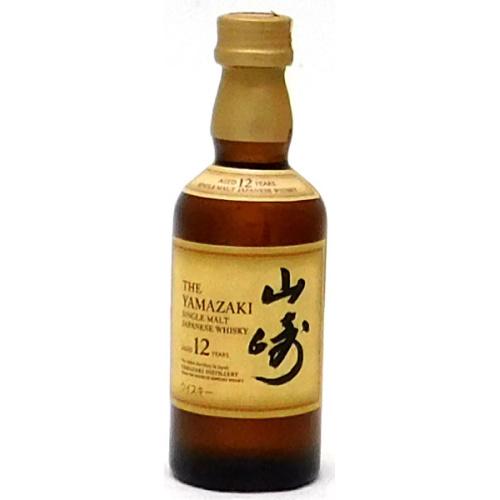 お酒 ウイスキー］サントリー 山崎 12年 ミニチュアボトル 50ml