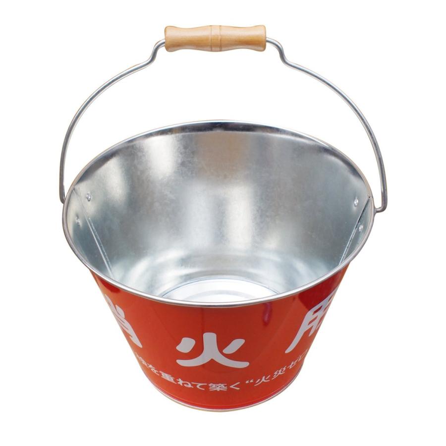 昭和レトロ・消防ホース口・消火栓ノズル・インテリア・ブリキバケツ