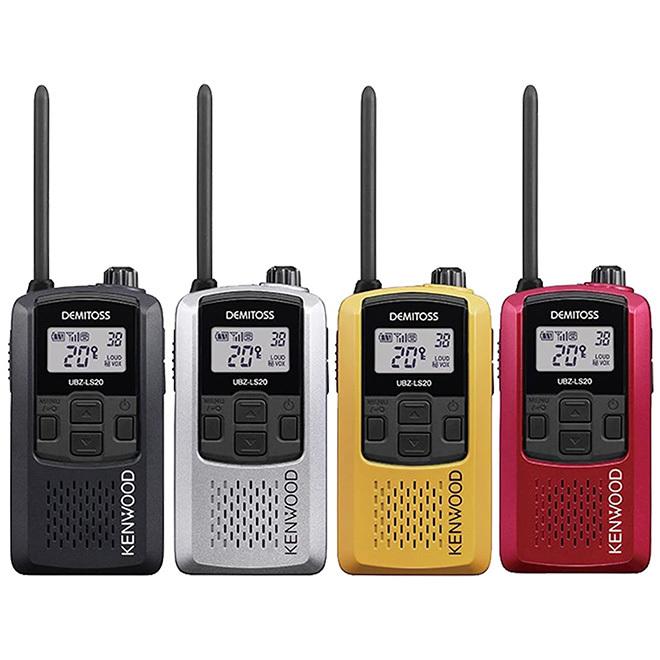 KENWOOD特定小電力トランシーバー ＆ イヤフォン 4点セット KENWOOD