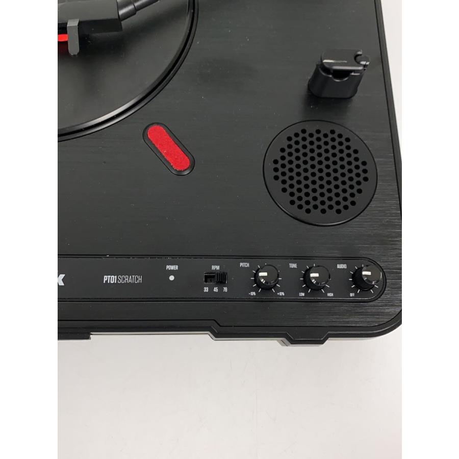 PT01 Scratch ポータブルターンテーブルと USB ケーブルなどセット