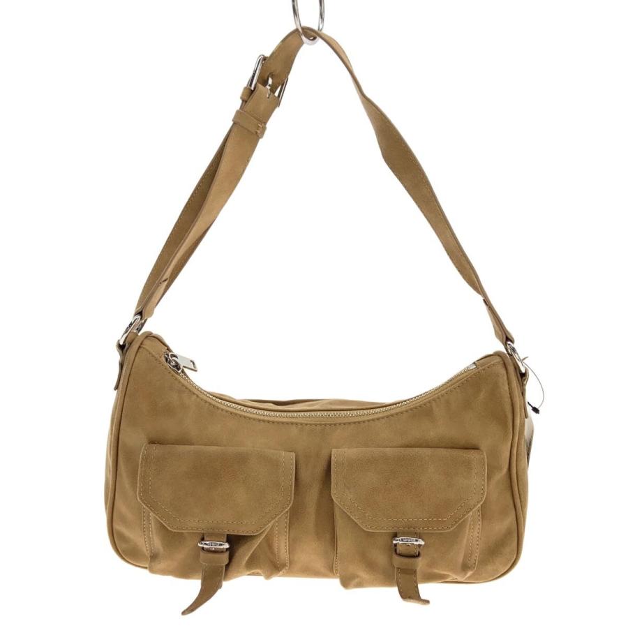 STAND OIL◇ショルダーバッグ/スウェード/BRW : セカンドストリート