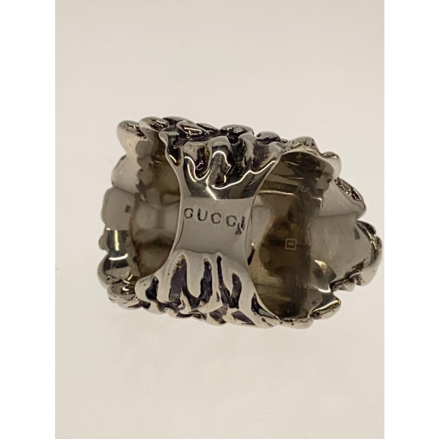 GUCCI◇ライオンヘッド/リング/--/10号/SLV/レディース : セカンド