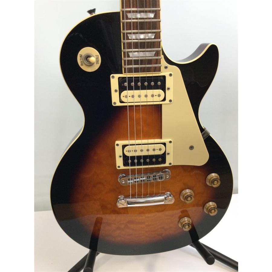 Bacchus◇エレキギター/BLS-700QM/レスポールタイプ/茶系/HH 節約