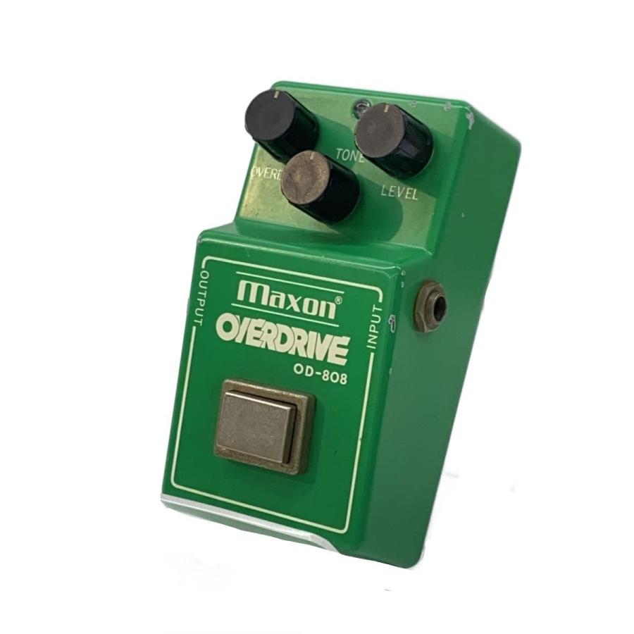 MAXON◇エフェクター OD808 OVERDRIVE 初期 角型スイッチ日本製